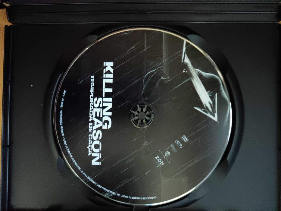 filme dvd original - killing season - temporada de caca