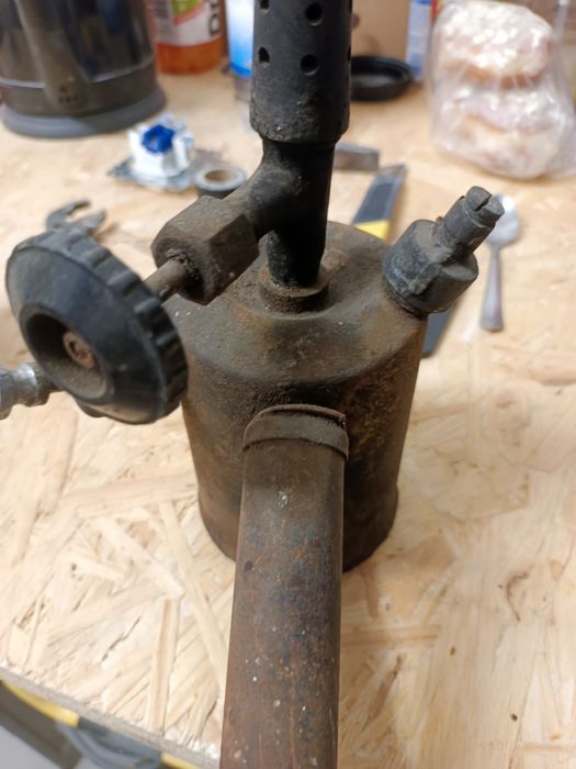 Lampa PRL lutownicza kopalniana