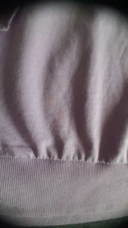 Bluza liliowa, fioletowa, z motylkami, terranova XL