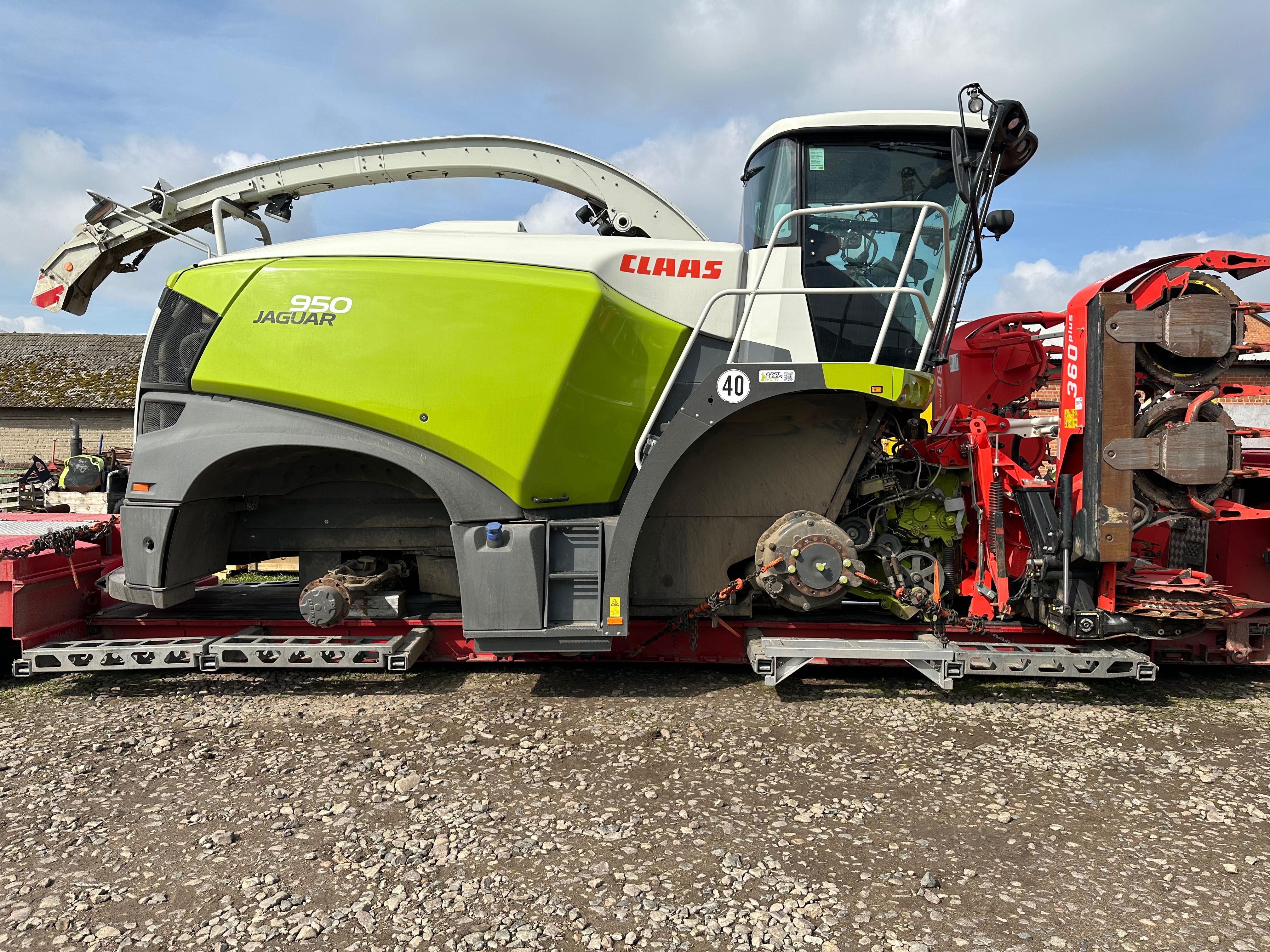 Claas Jaguar 950 z Niemiec typ 498