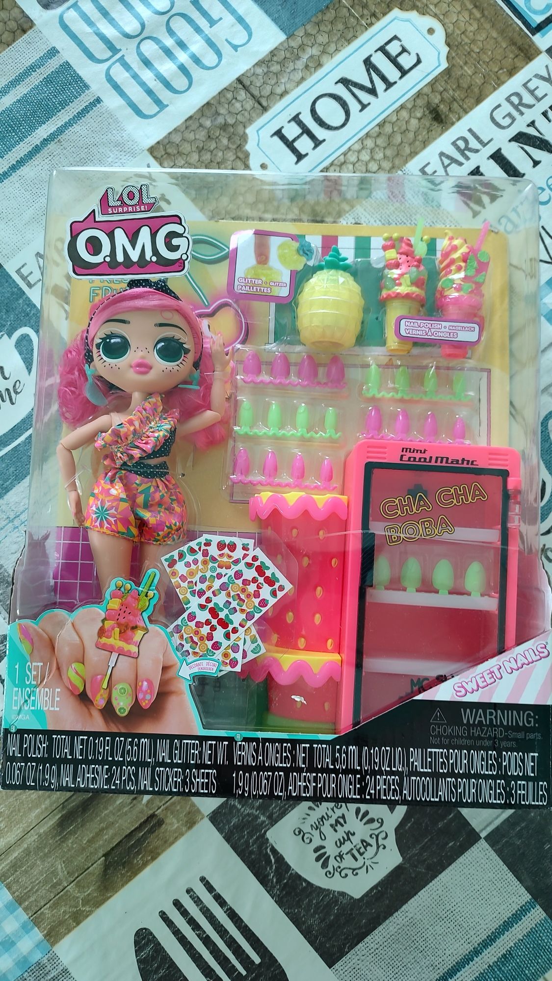 LOL OMG Sweet Nails Pinky Pop, lol sunshine makeover Bubblegum