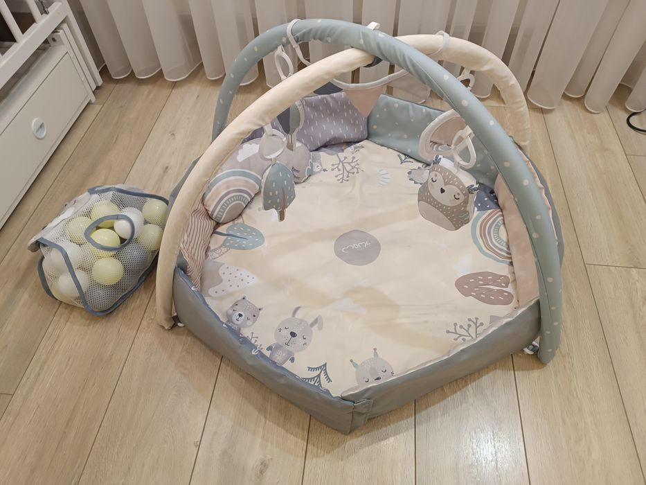 Дитячий килимок MoMi Pastel 3 в 1