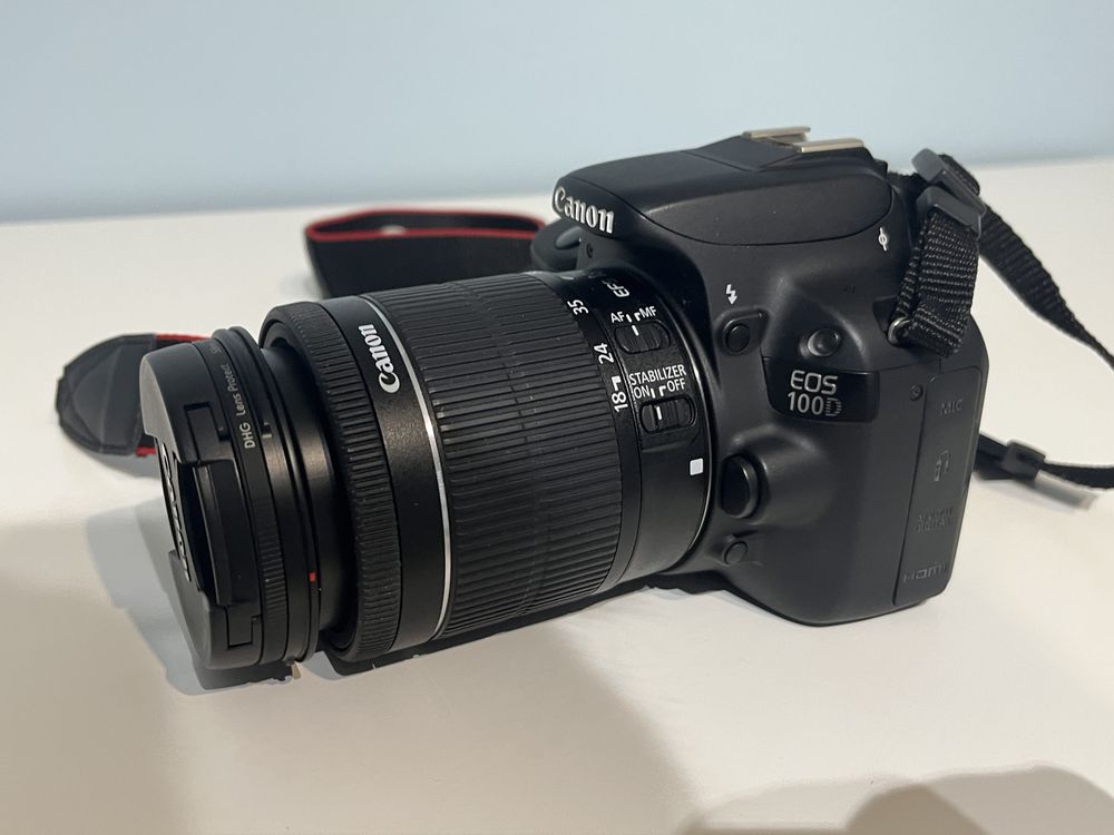 Canon EOS 100D + 18-55 IS STM (bardzo dobry+)