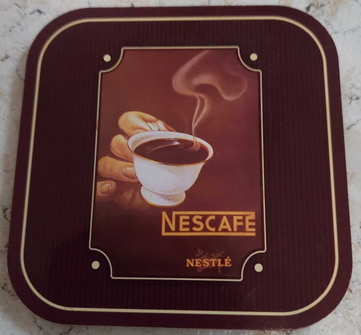 Podkładka korkowa pod kubek zestaw 4 sztuk Nescafe Nestle
