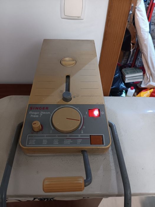 Prensa de engomar e colar tela