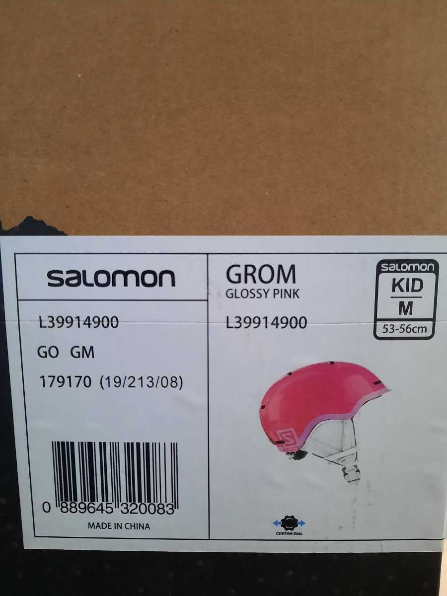 Kask SALOMON GROM GLOSSY PINK rozmiar M 53-56 cm