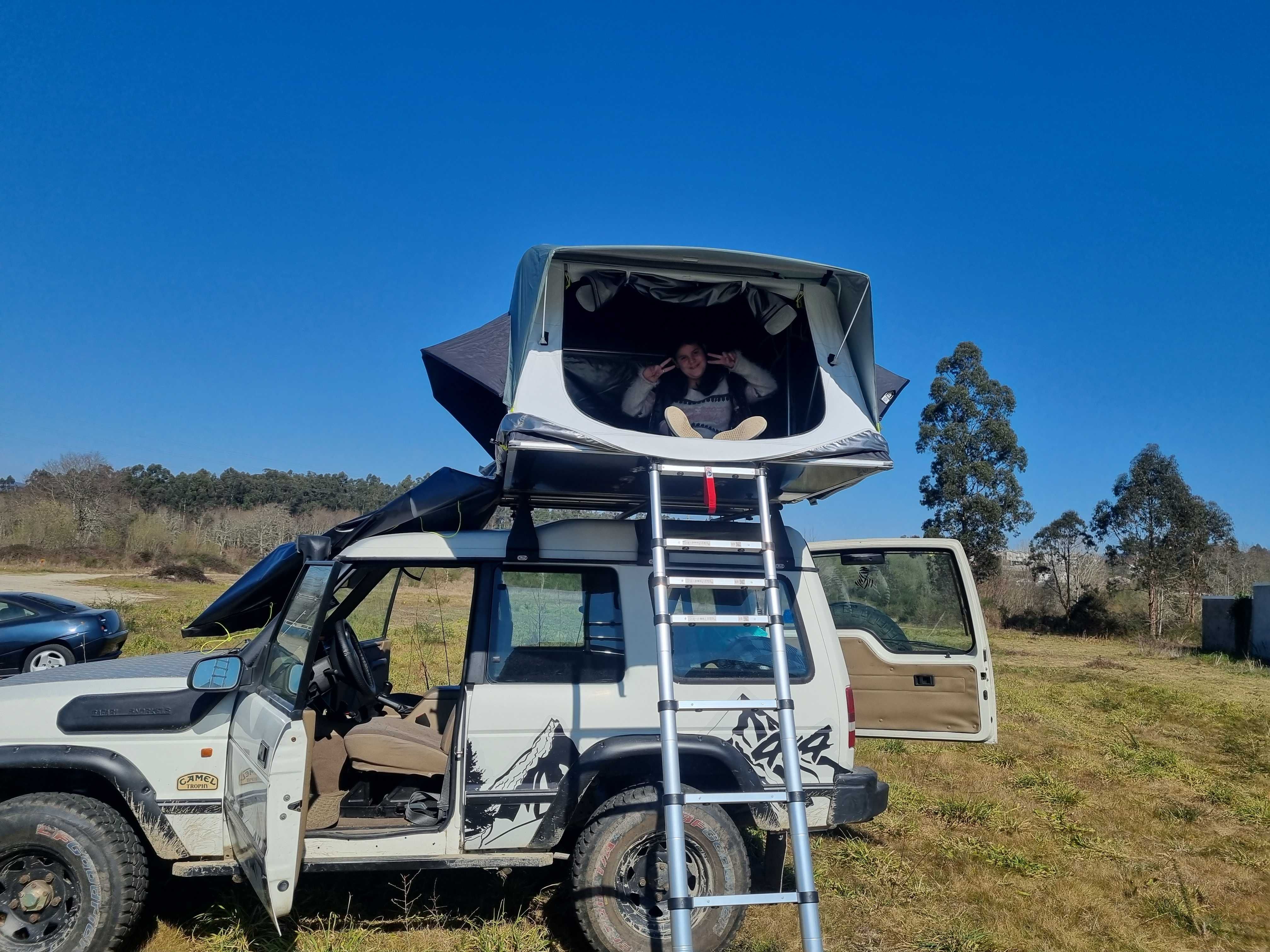 Vendo Land Rover 300 tdi 1998 com tenda de tejadilho