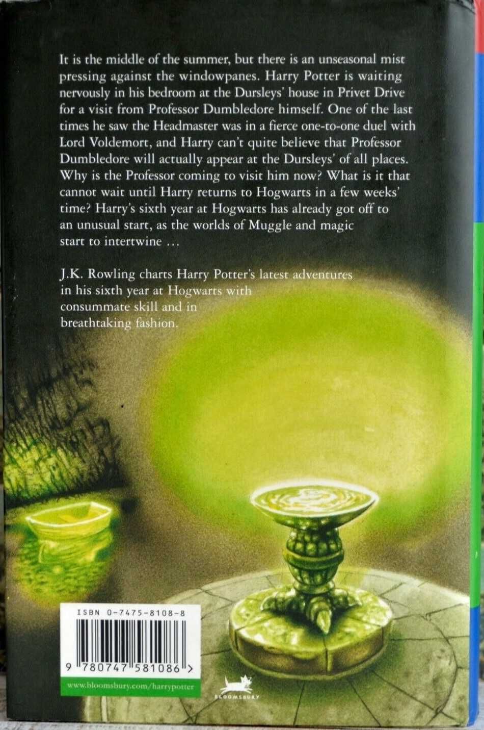 J. K. Rowling- Harry Potter and the Half Blood Prince [1ª Edição UK]