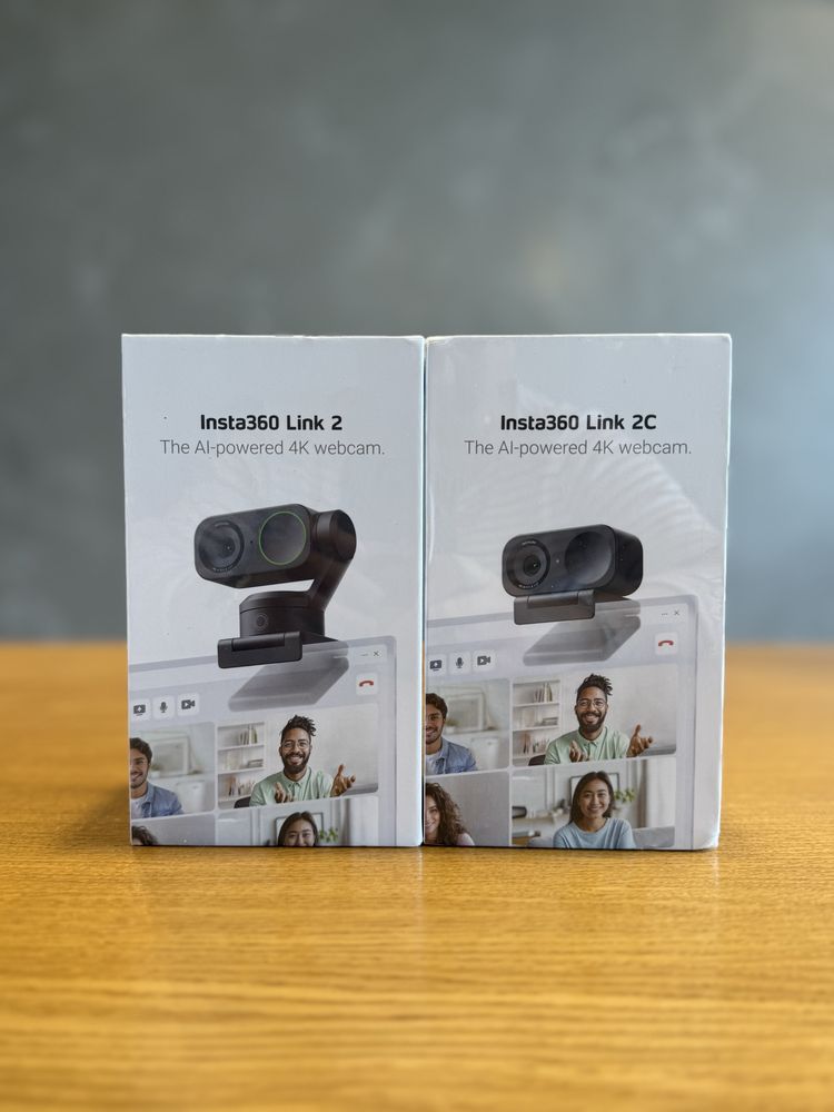 Веб-камера OBSBOT Meet 2-4K, Meet SE, Tiny 2, Insta360 Link 2C