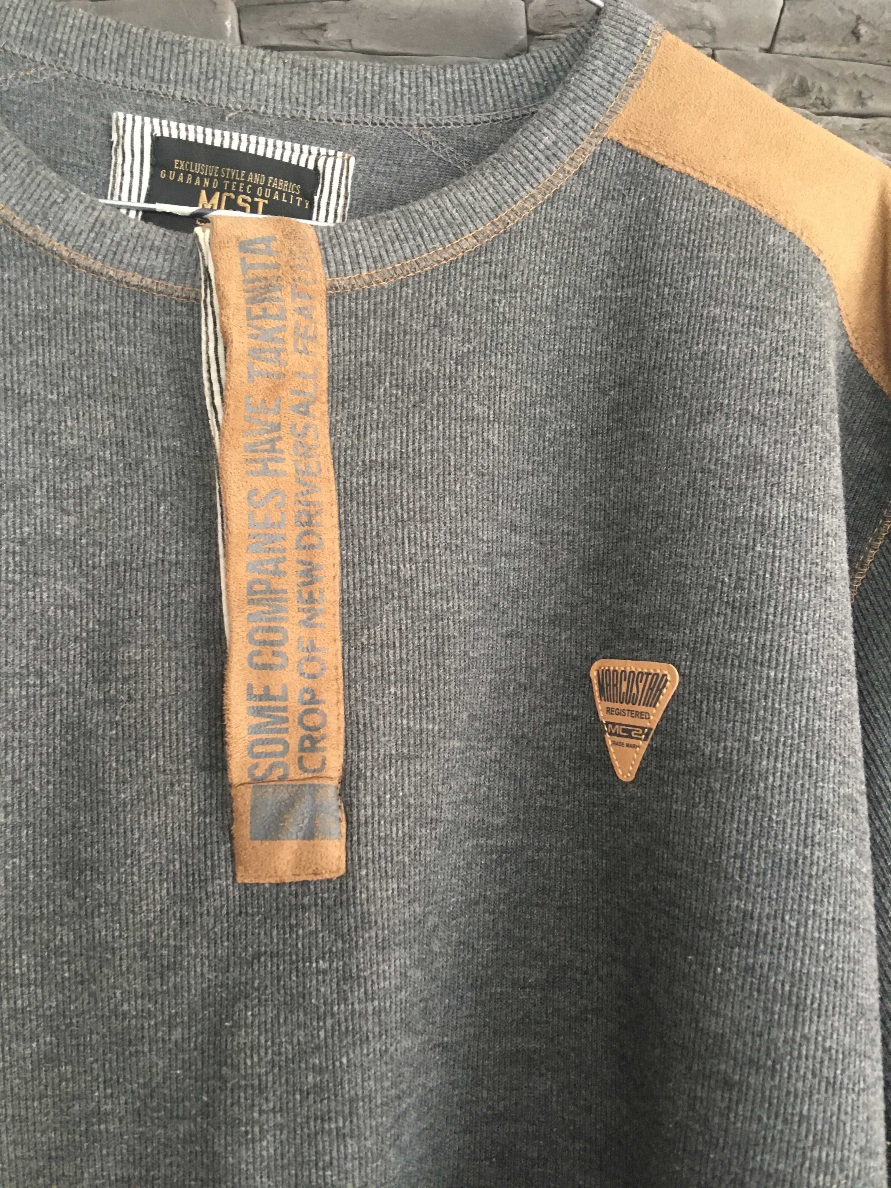 Sweter męski szary XXL