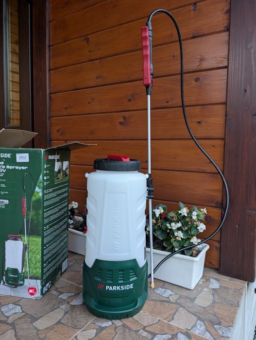 Акумуляторний оприскувач 5 л НІМЕЧЧИНА Parkside PDSA 20-Li C2 12/20в