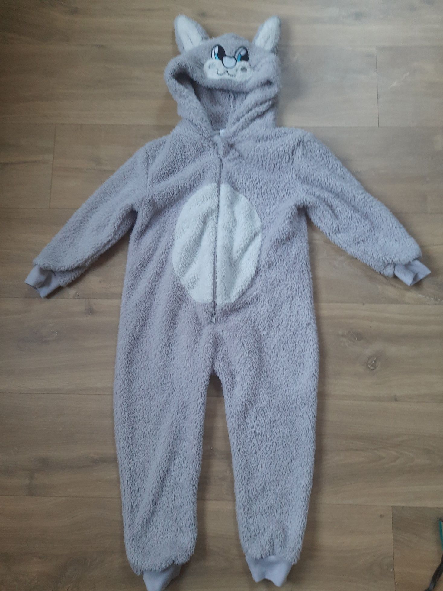 Onesie kigurami kroliczek strój przebranie kombinezon 5-6 lat pizama