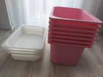Pudełka plastikowe_IKEA 7 sztuk