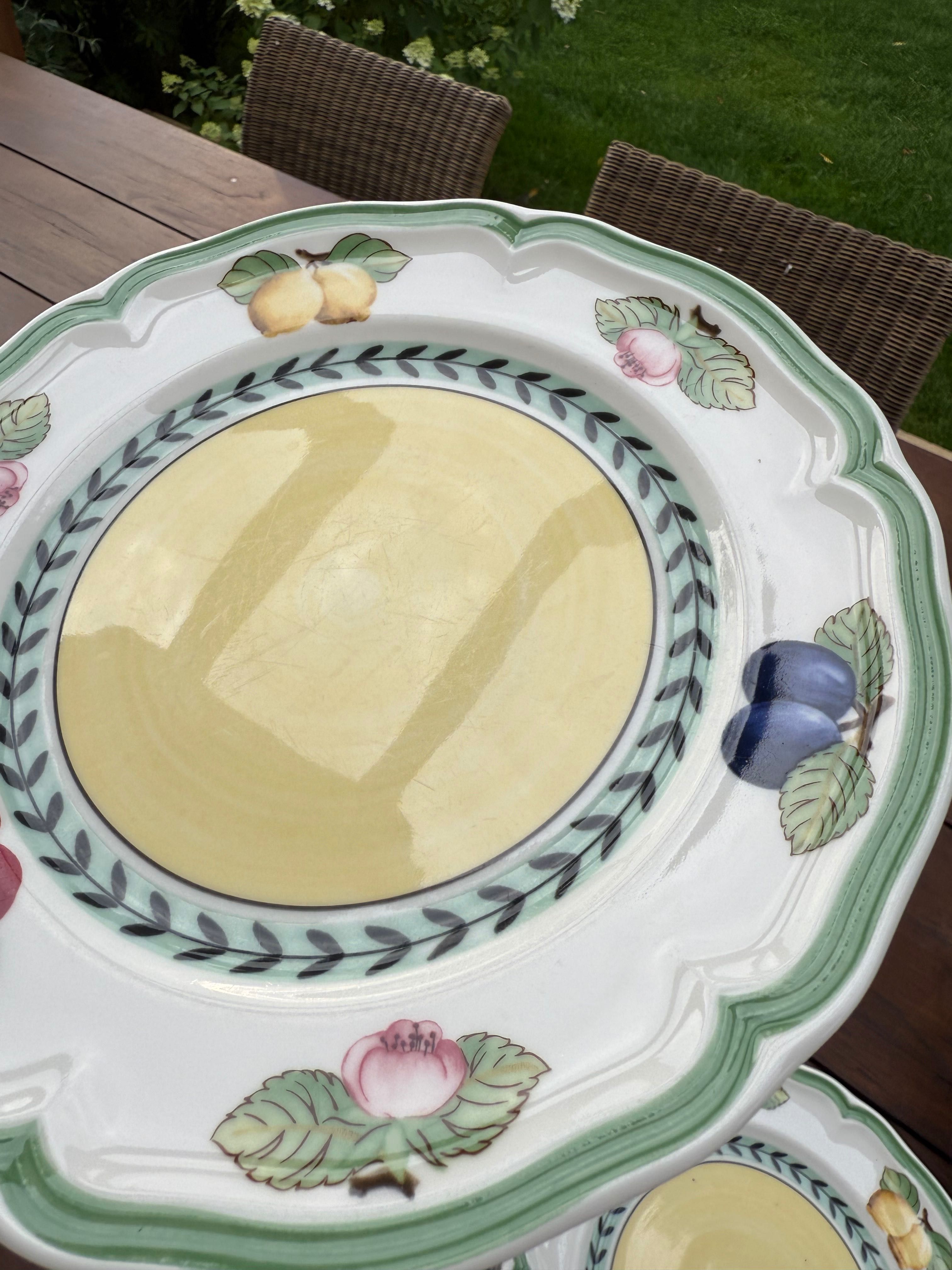 Talerze obiadowe Villeroy & Boch French Garden