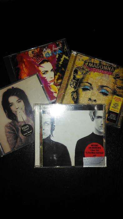 29 CDs originais - Madonna, bandas sonoras, etc.