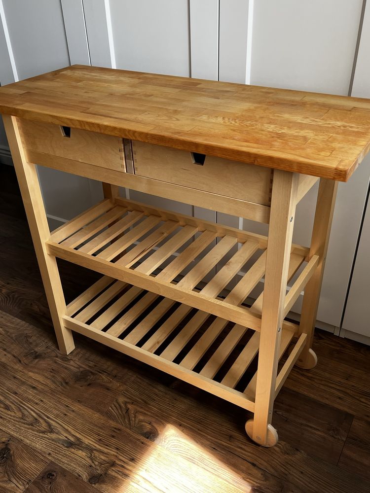 Barek kuchenny, brzoza, pomocnik kuchenny ikea