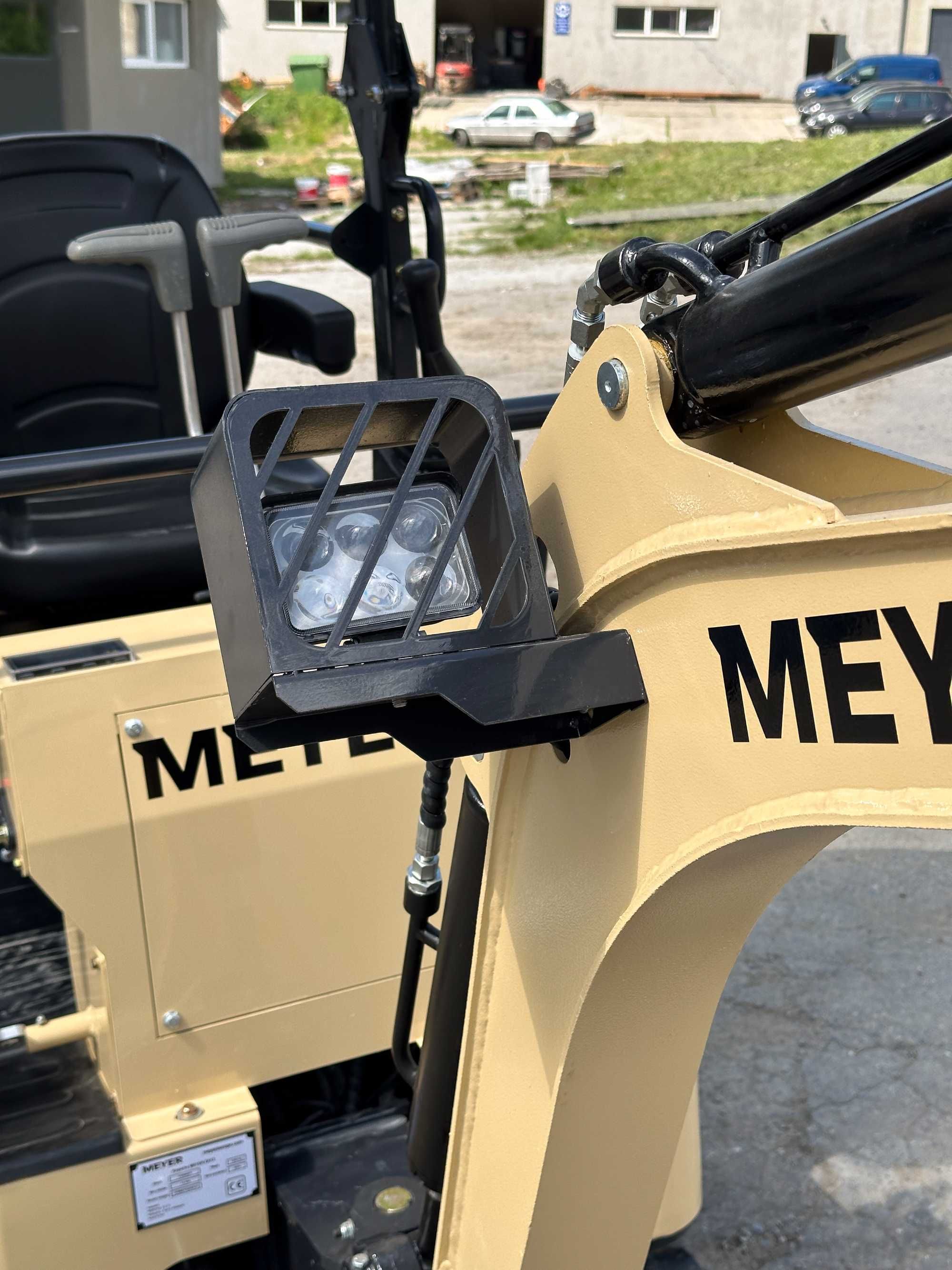Minikoparka Meyer EX12 - silnik YANMAR, pompa PARKER jak JCB CAT