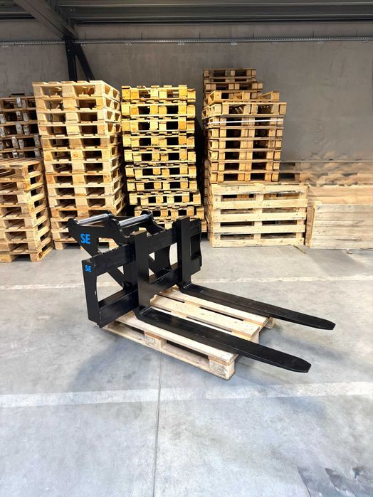 Widły do palet S60 karetka ramka Steelwrist Engcon Rotator Trs