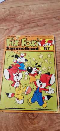 stary niemiecki komiks fix und foxi sammelband 187