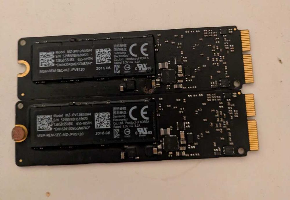 Apple SSD Samsung MZ-JPV256R/0a2 256GB SSD MacOS for Macbook Air