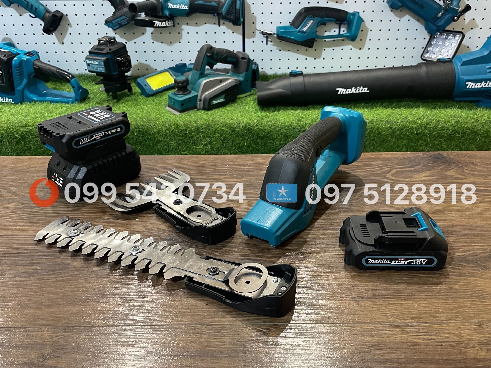 Кущоріз Makita MDG36BL 36V 6Ah універсальні ножиці В комплекті з АКБ