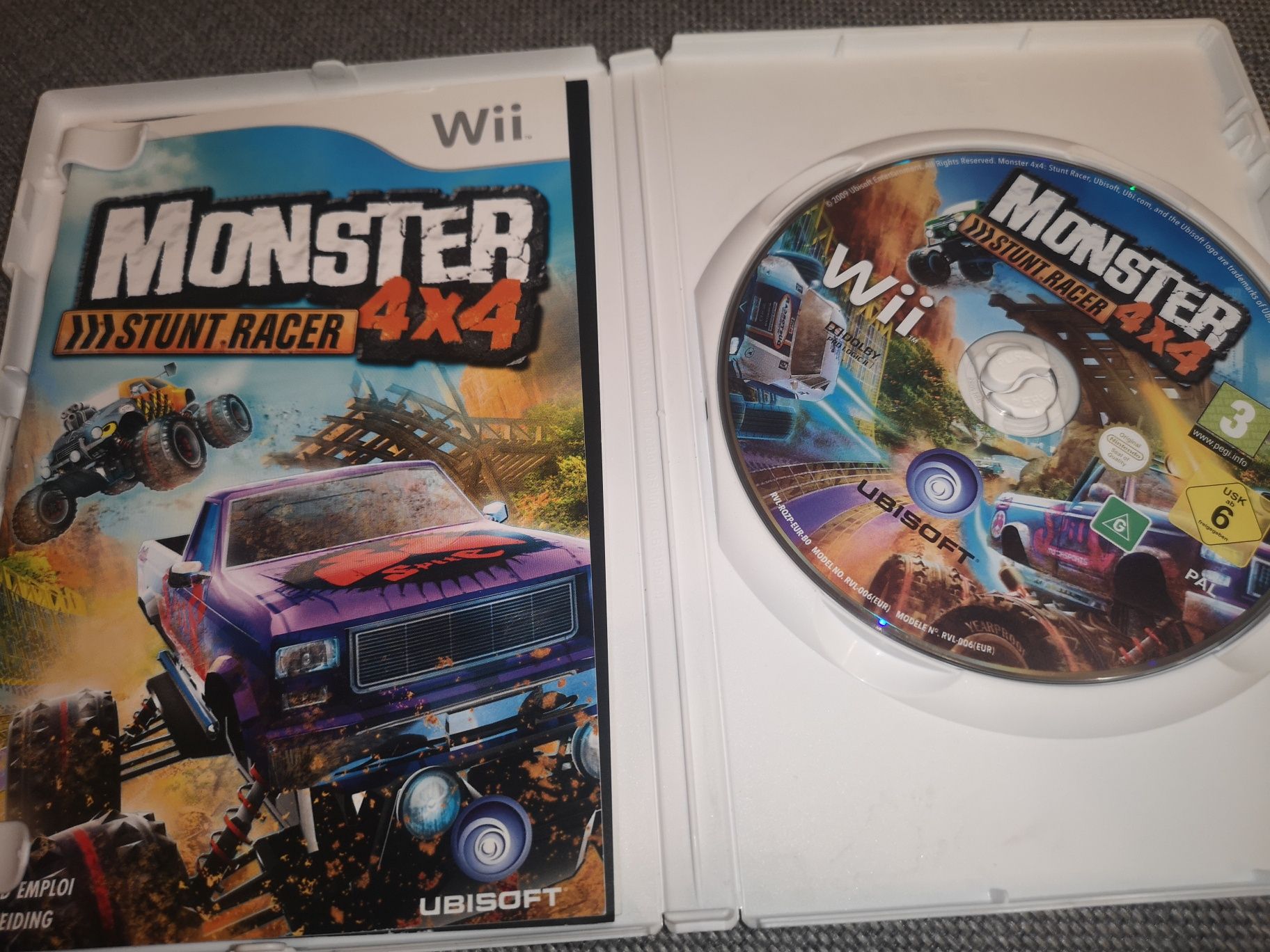 Monster 4x4 Stunt Racer WII Nintendo gra (stan bdb) kioskzgrami