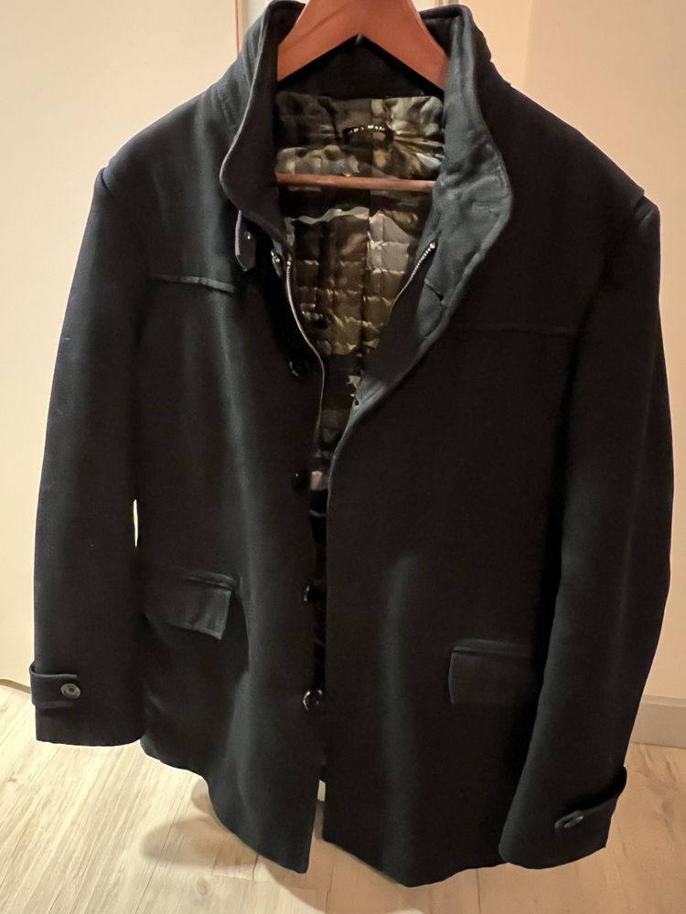 Kurtka plaszcz  zara  super slim L do garnituru