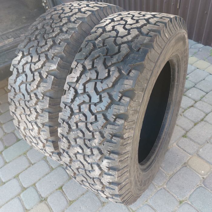 Колеса 265 65 18 BFgoodrich ПАРА 2шт шини 60 резина болотна грязева
