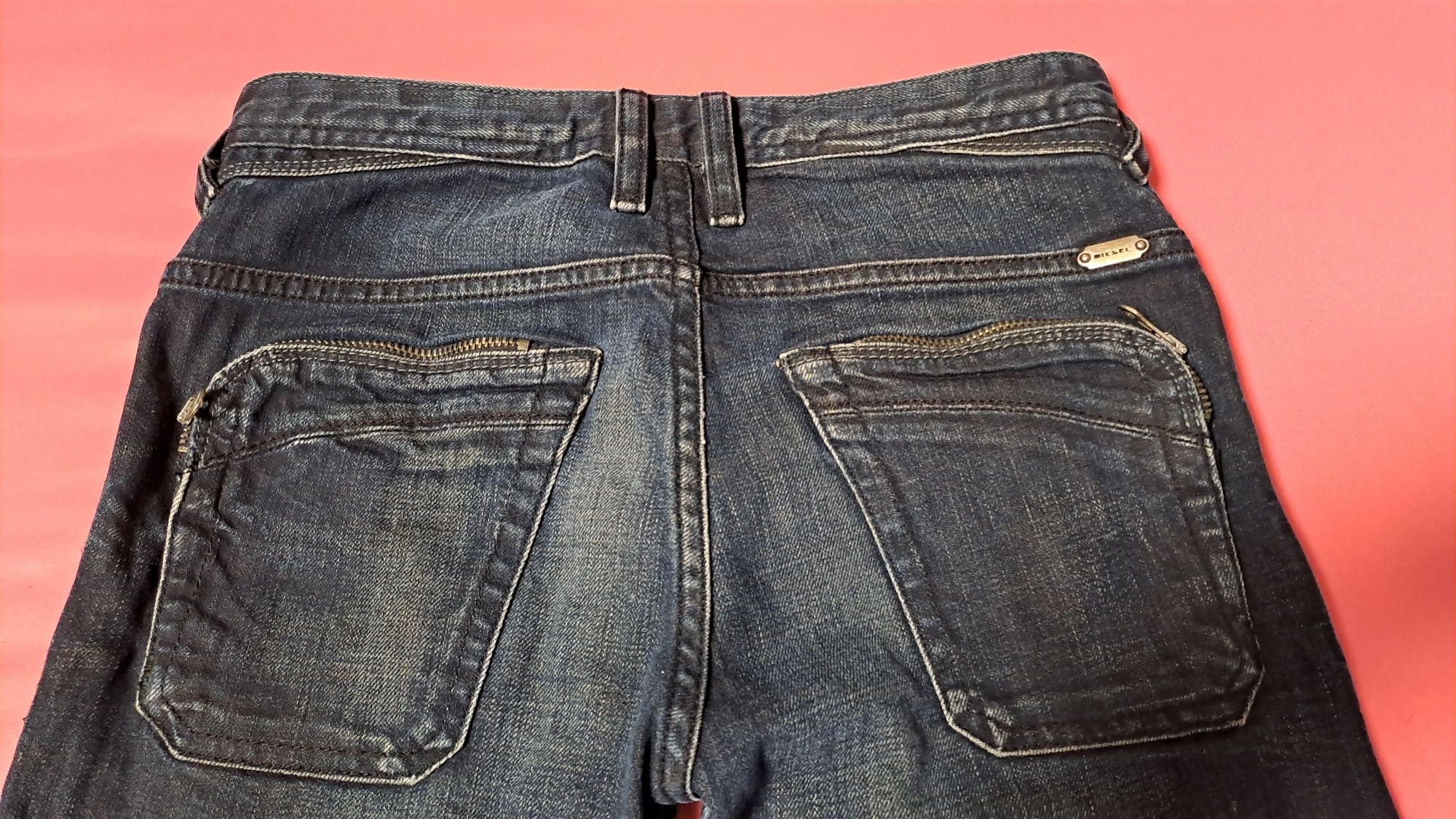 Diesel spodnie jeans, R 12, stan bardzo dobry, nogawki proste