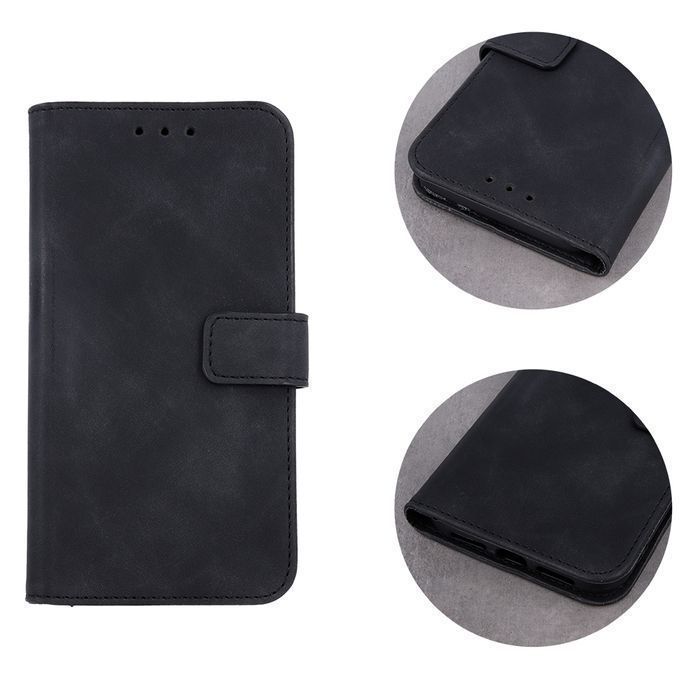 Etui Smart Velvet Do Xiaomi Redmi 9A/ 9At/ 9I Czarny