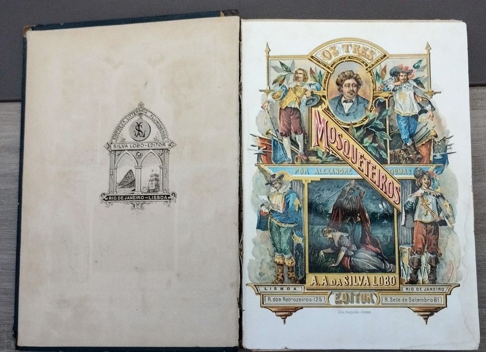 Os Três Mosqueteiros por Alexandre Dumas