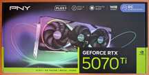 PNY GeForce RTX 5070 Ti EPIC-X RGB Overclocked Triple Fan Plus
