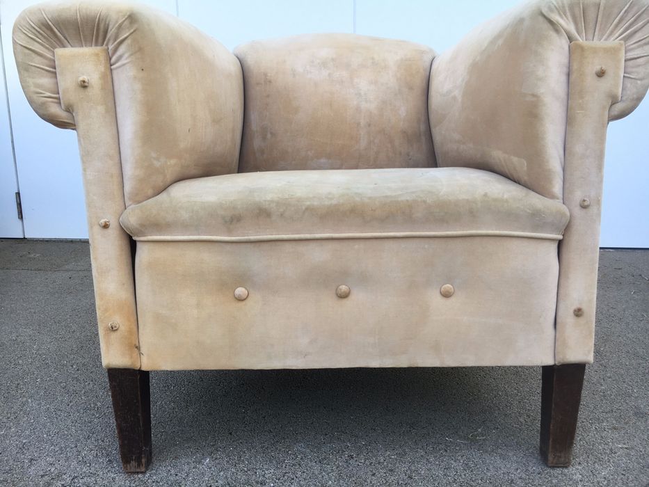 Sofá / Cadeirão / Poltrona / maple - anos 40 - novo preço