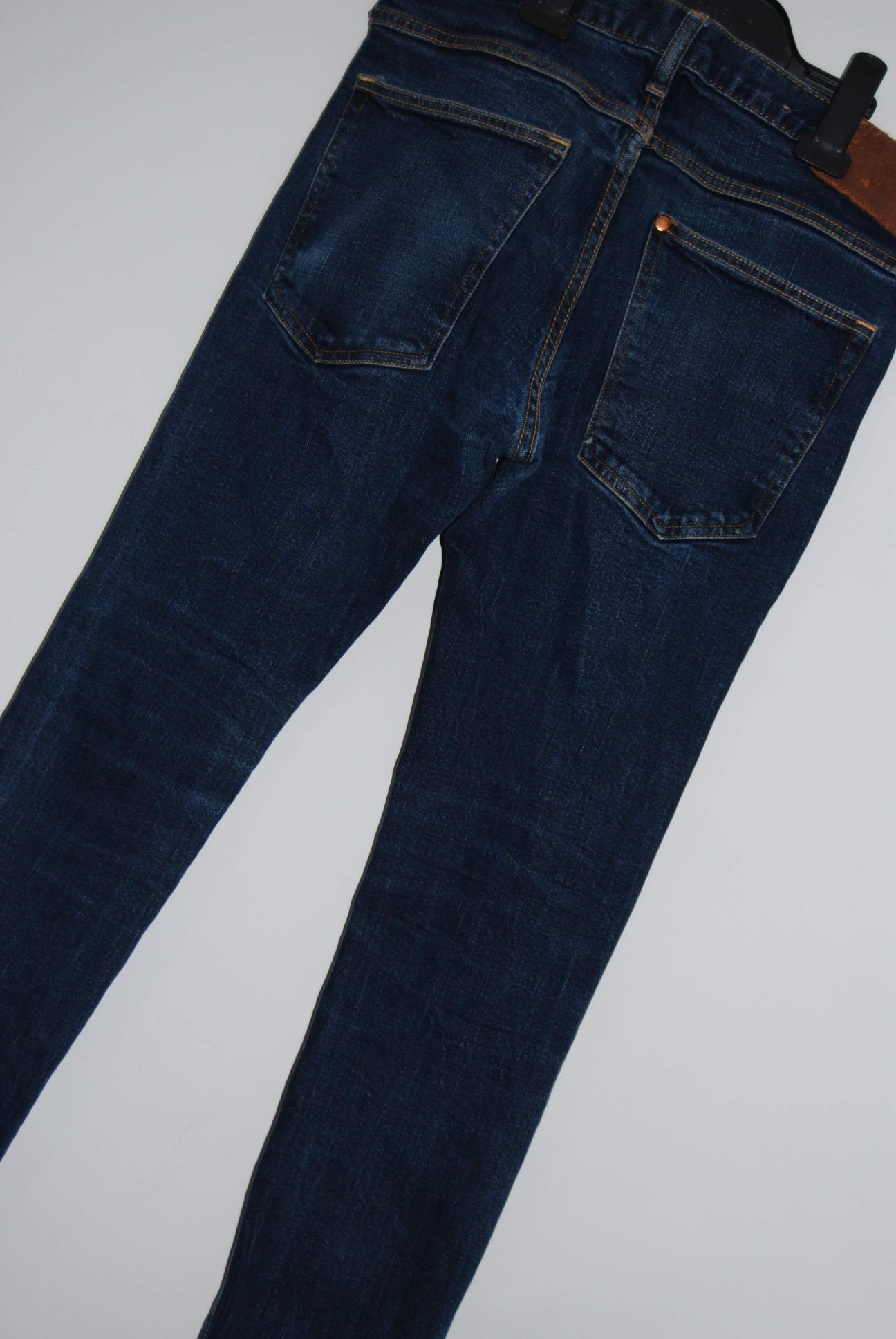 Damskie spodnie dżinsowe H&M W32L32 pas 41/dl.wew.74/nog 14/udo 25