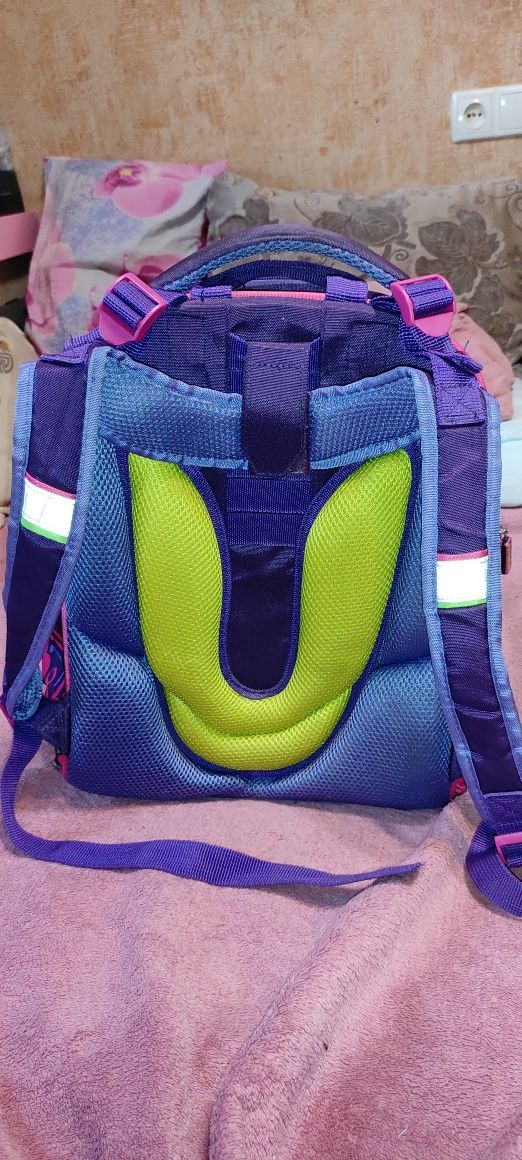 Рюкзак ранец школьный каркасный ортопедический Zibi для девочки