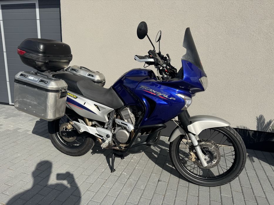 Honda Transalp xl650. kufry