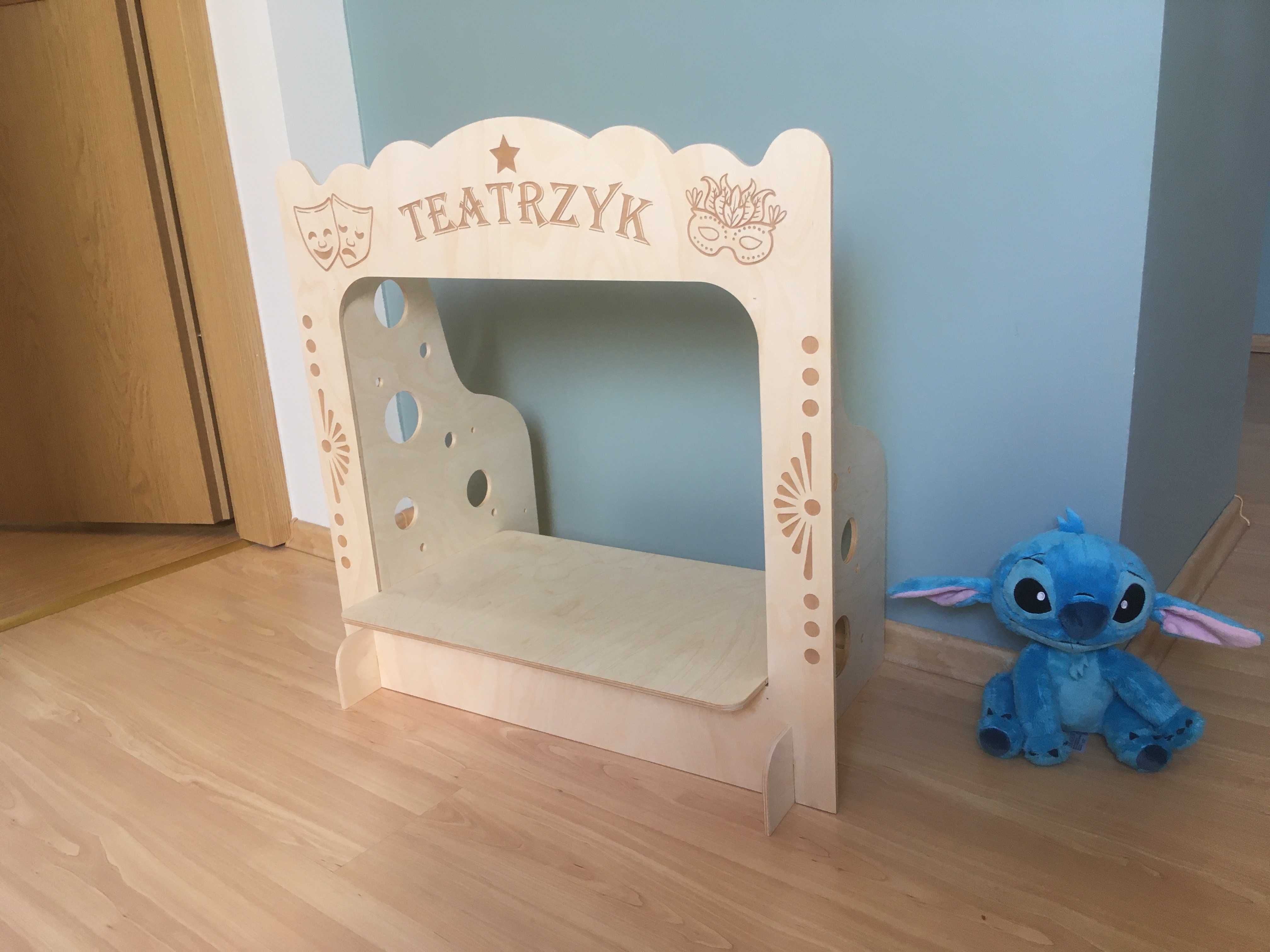 Zabawka kreatywna, teatrzyk, sklejka montessori, prezent, rozwój