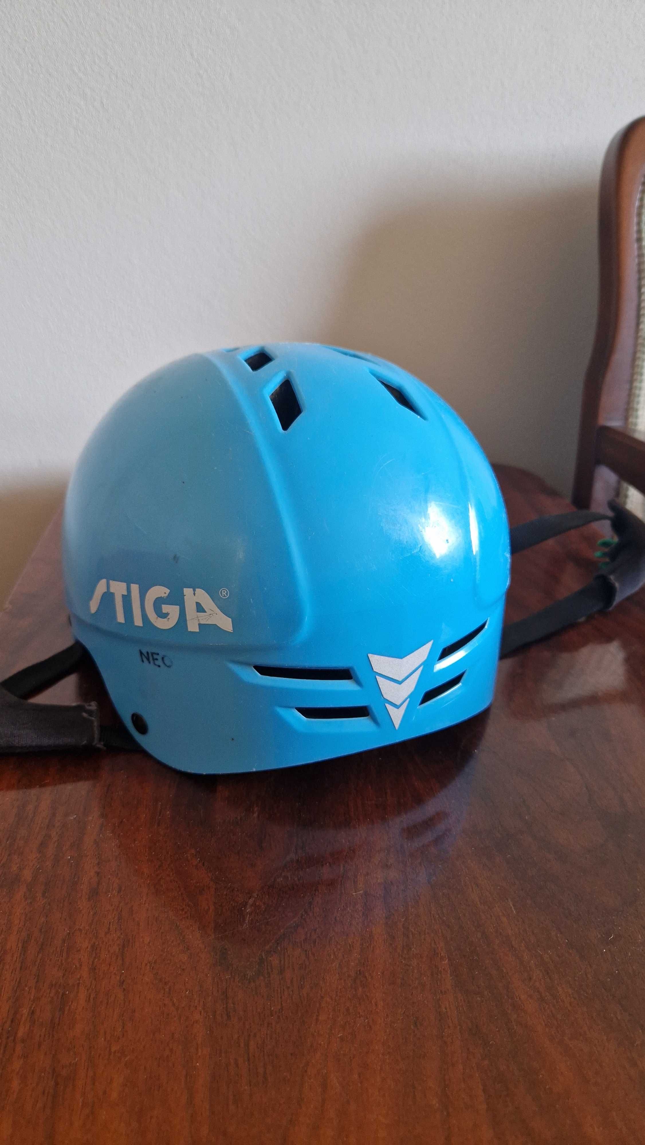 Kask niebieski Stiga Neo rozmiar M 52-56cm