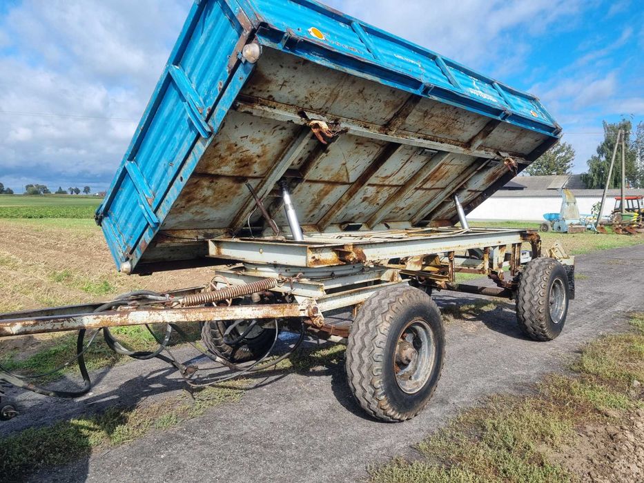 Przyczepa wywrotka autosan D732 4t Zarejestrowana (d35 d45 d47)