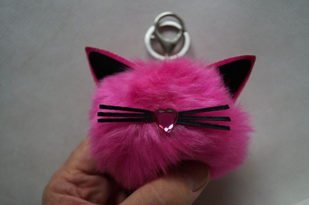 Brelok Pink Cat