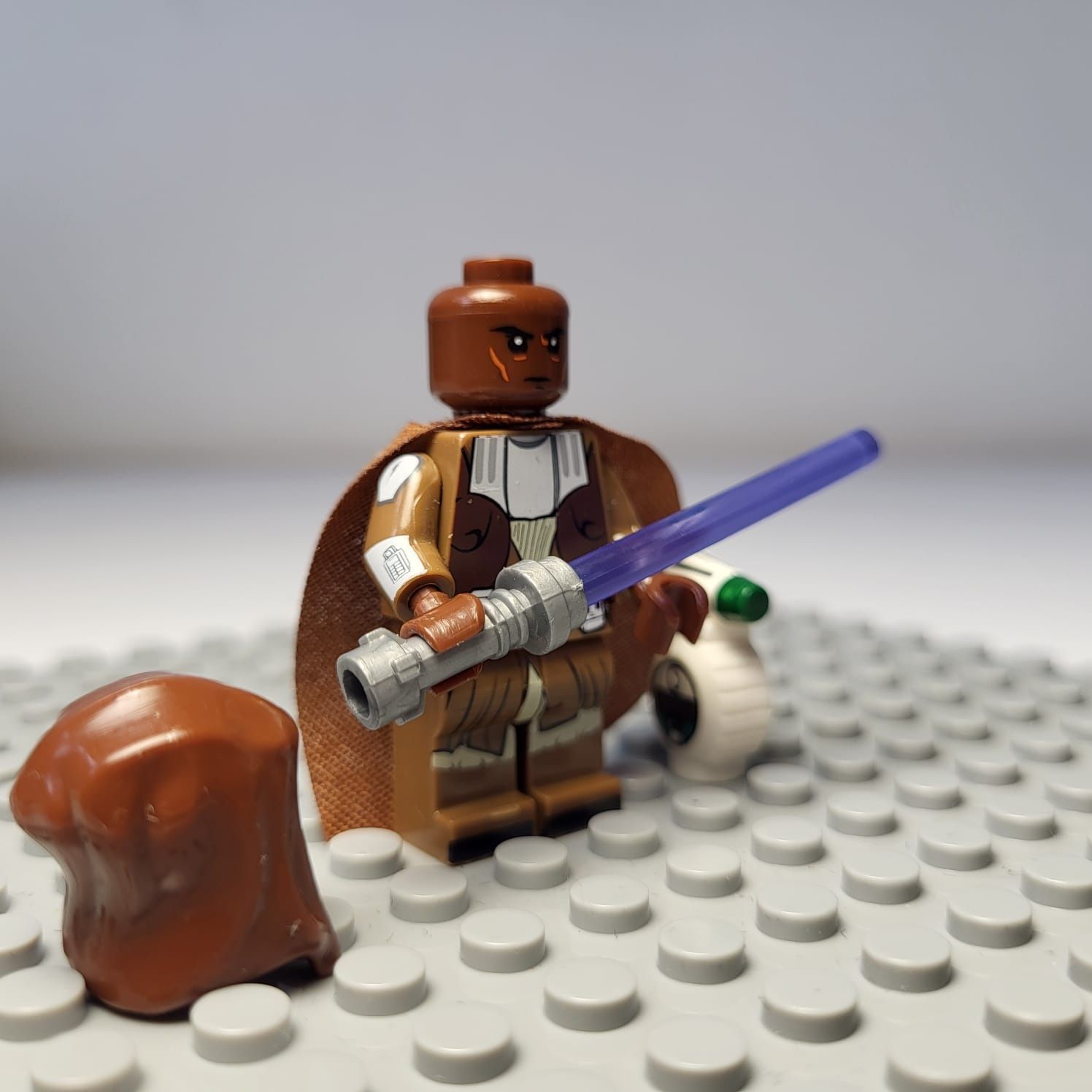 Mace Windu | Star Wars | Gratis Naklejka Lego