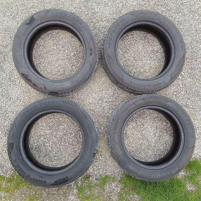 2 letnie opony 185/60r16 zimowe Imperial SnowDragon hp zimówki