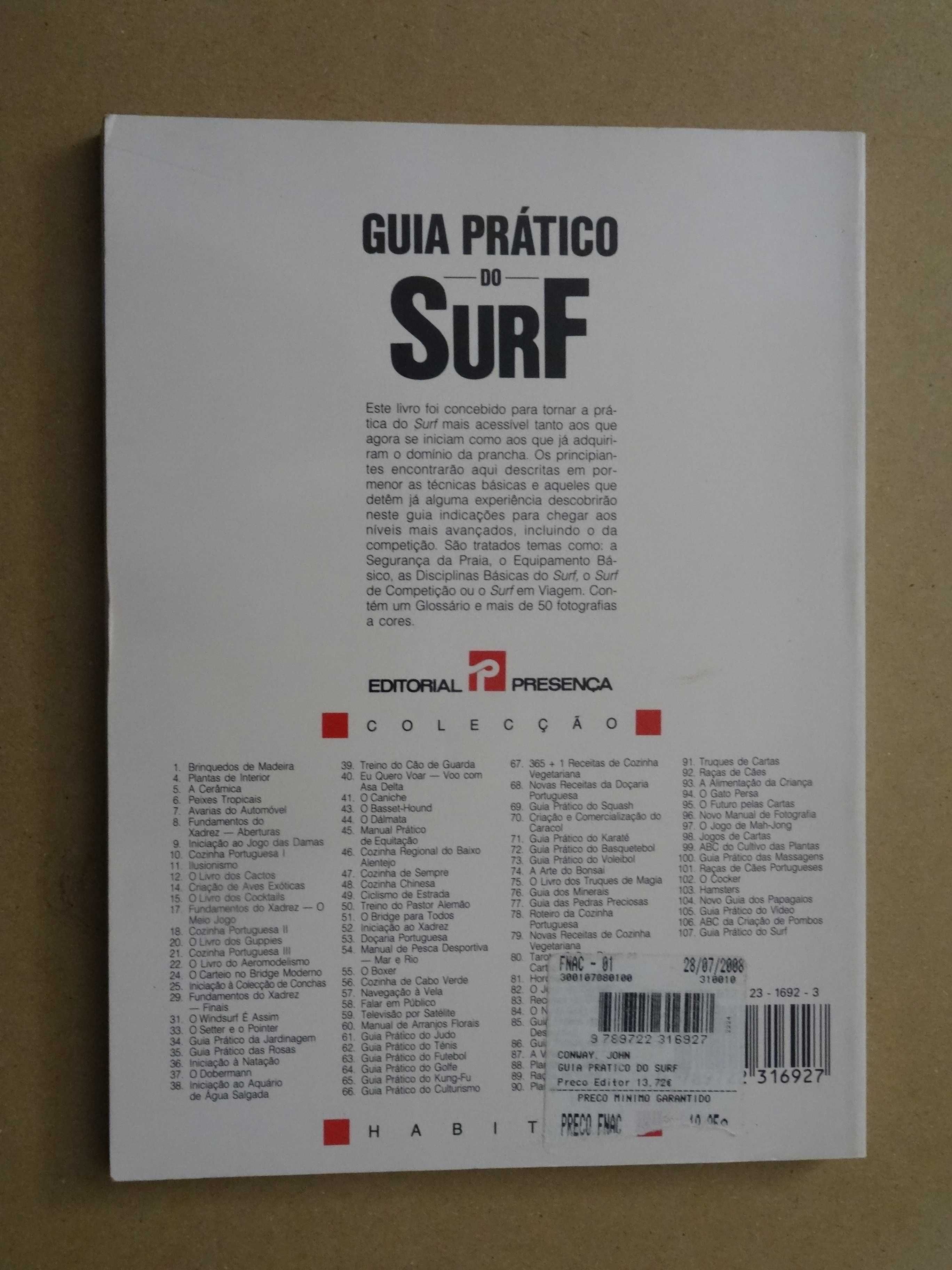 Guia Prático do Surf de John Conway - 1ª Edição