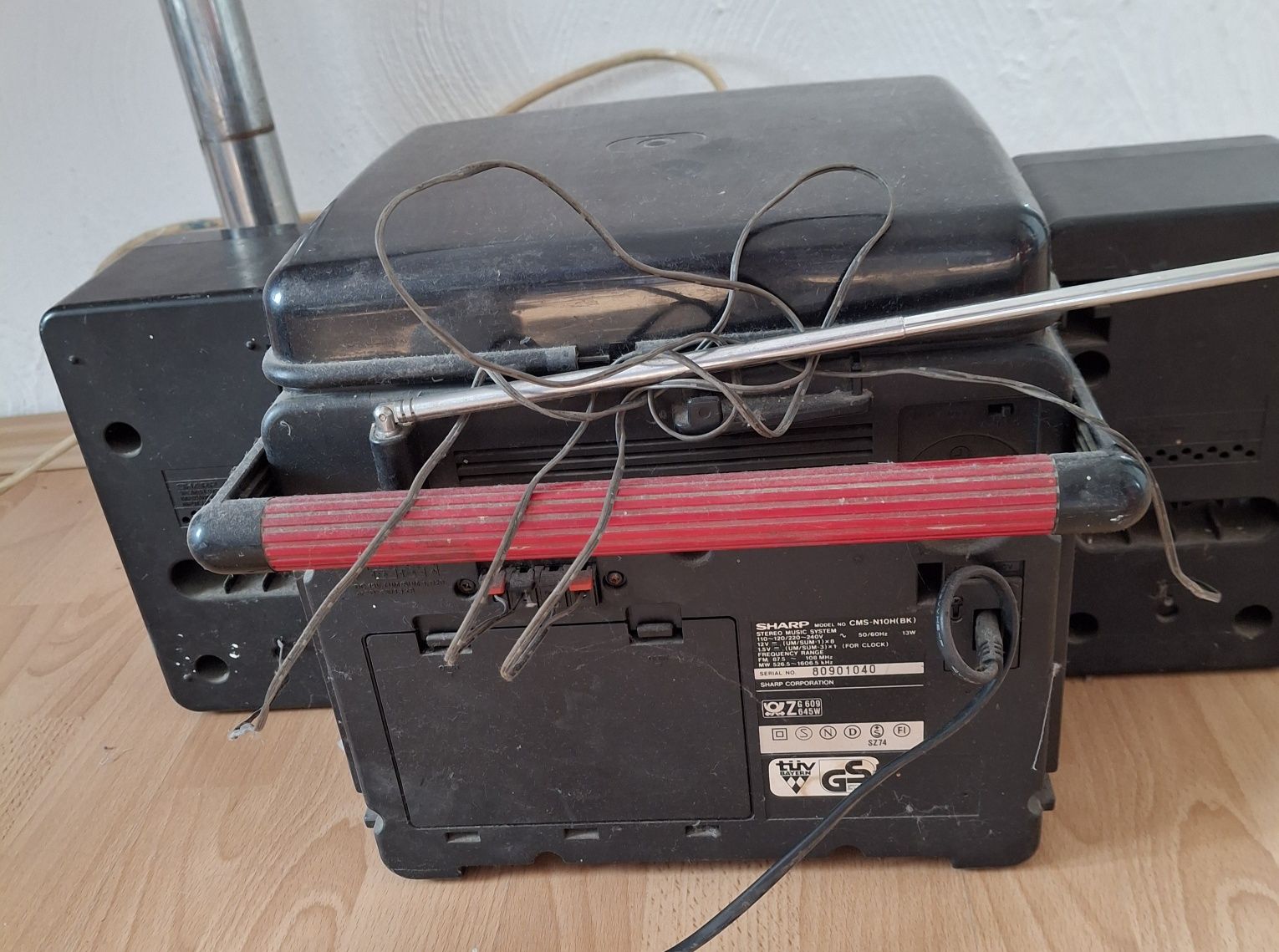 Wieża radio- magnetofon- adapter Sharp