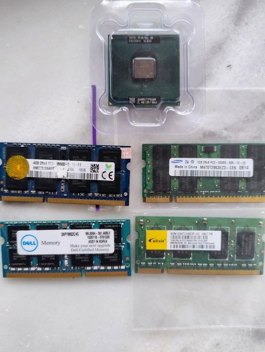 Оперативна пам'ять ddr2,ddr3,процесо p8600р