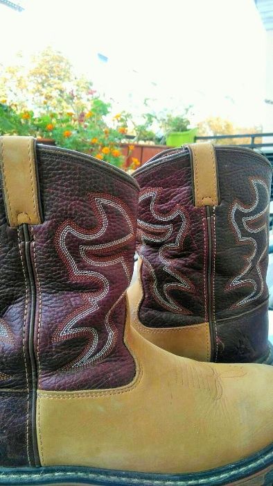 Осенние супер стильные кожанные сапоги Rocky (США) на мальчика, р.36