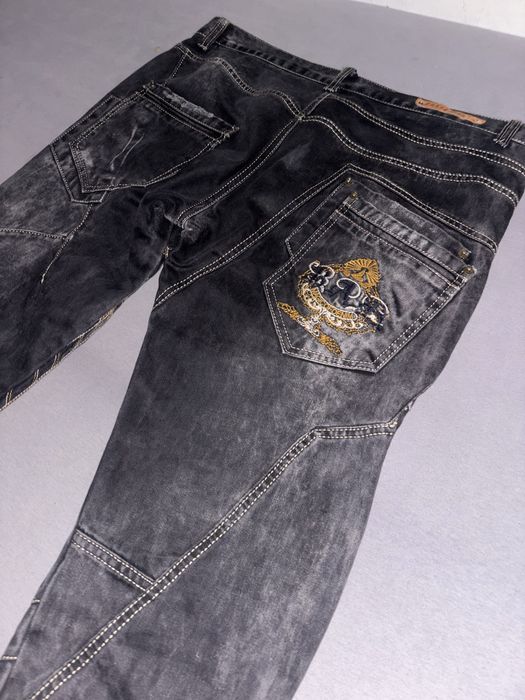 Spodnie jeansowe barof denim opium vintage