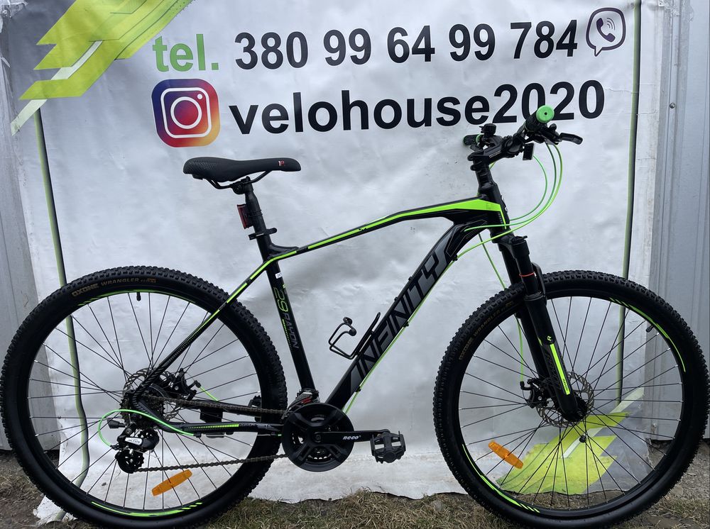 Велосипед 2024р Як новий на 29 колесах, дискові тормоза на Shimano олх