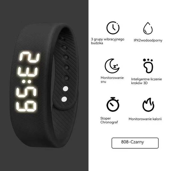 Zegarek elektroniczny fitness