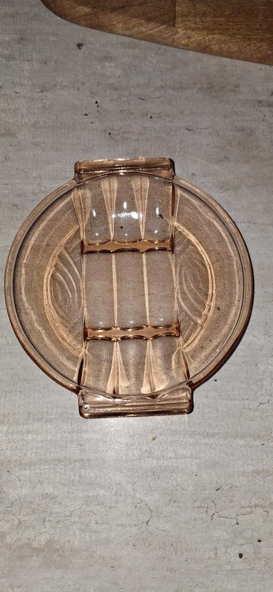 Talerze huta Hortensja art deco wzór 460